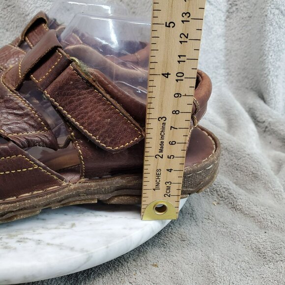 Born Shoes Mens Size 9 M/W Brown Leather Cabot III Sandals - Picture 6 of 9
